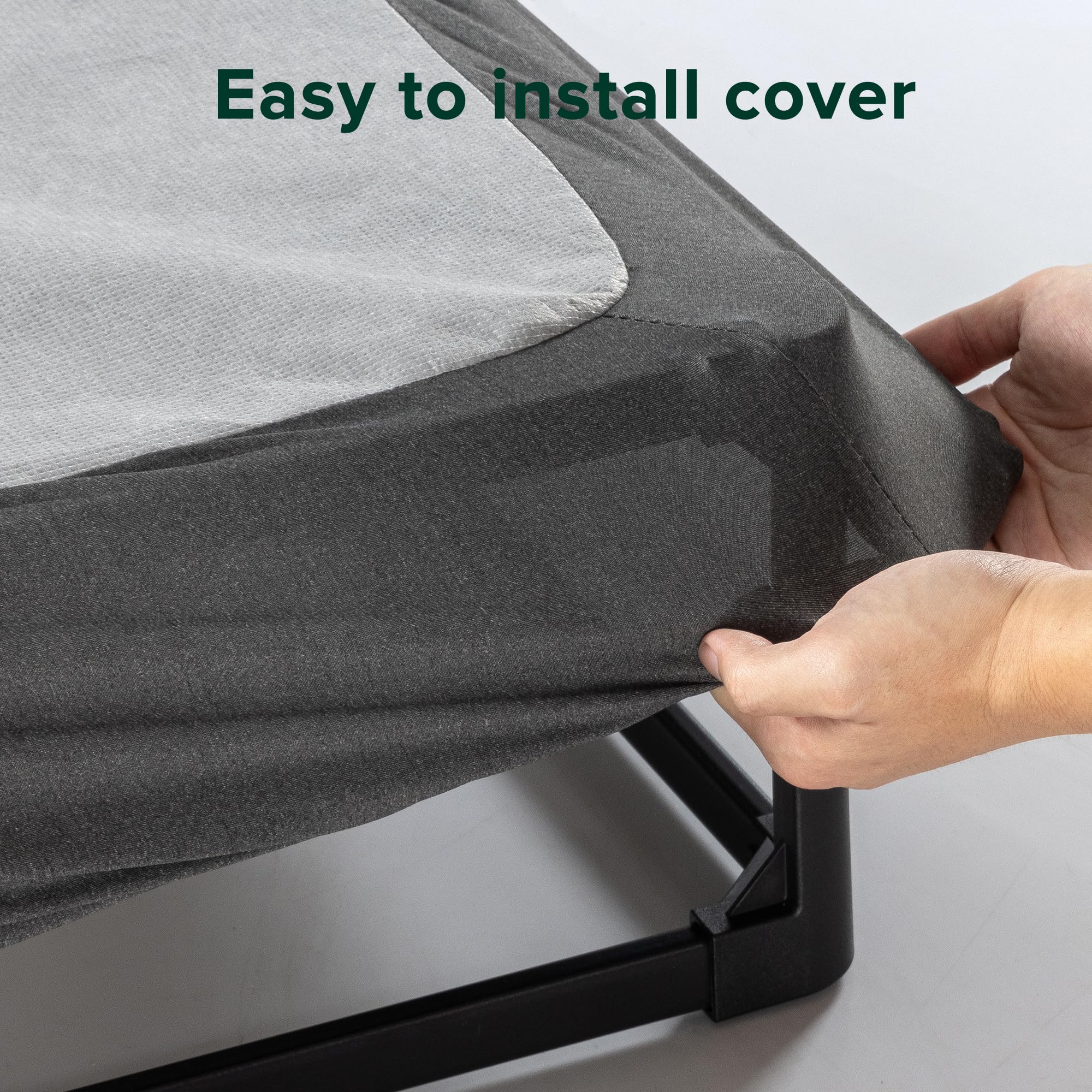 Zinus 9 Inch Wonderbox(Tm) Smart Box Spring, Quick Assembly Mattress Foundation, Durable Metal Frame, Twin, Grey