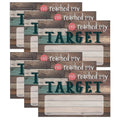 Teacher Created Resources Tcr8821-6 Home Sweet Classroom: I've Reached My Target Awards, Brown, 25 Per Pack, 6 Packs (Tcr8821-6)