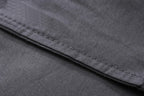 F.Y.Dreams Weighted Blanket Duvet Cover 60X80 Inches With 8 Ties,Zipper On Long Side/100% Cotton, Dark Grey/Just Duvet Cover