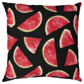 Rizzy Home Watermelon 22" x 22" Indoor/Outdoor Polyester Pillow-Red