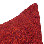 Blazing Needles Square Jacquard Throw Pillows, 17", Welby Pimento 2 Count
