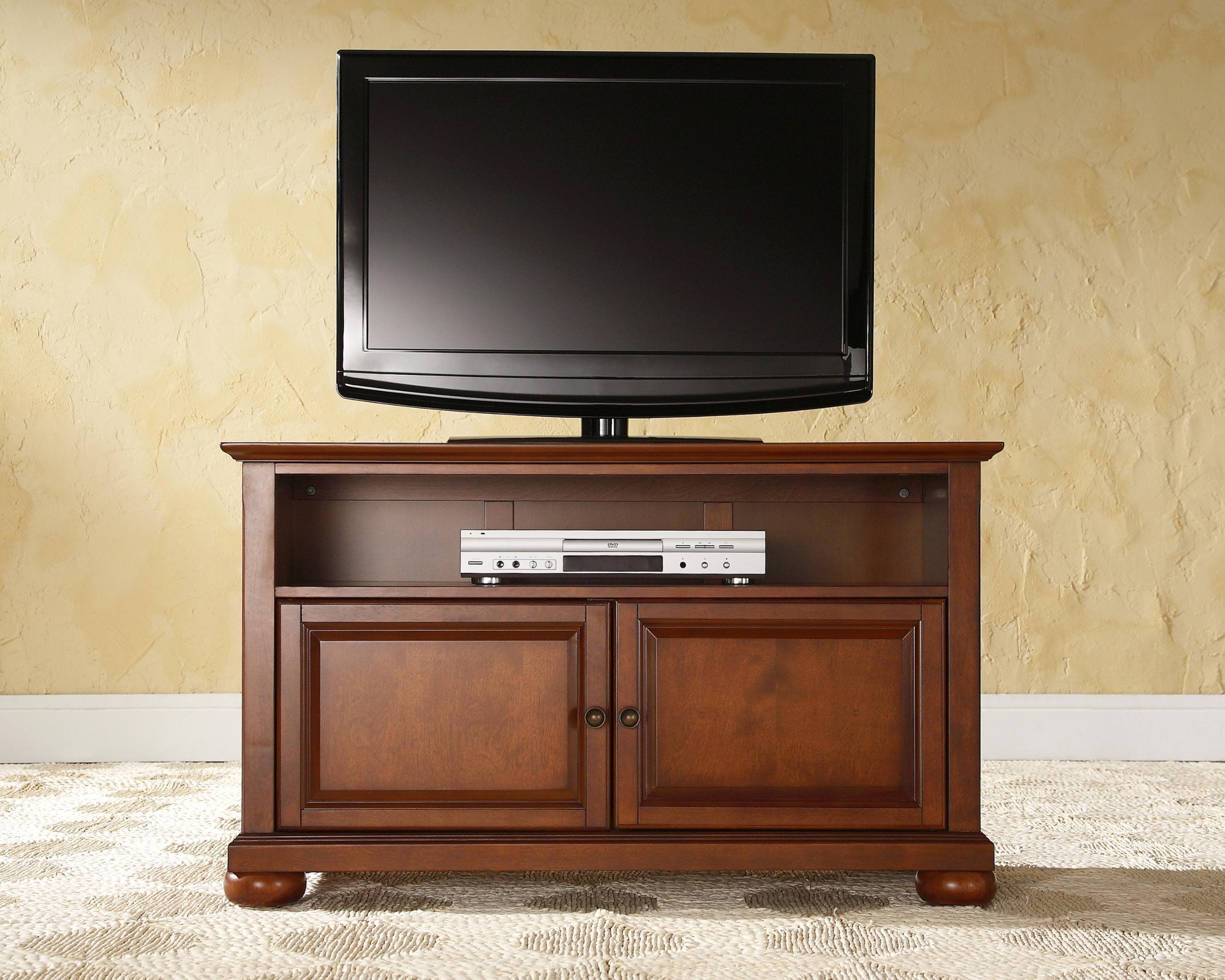 Crosley Furniture Alexandria 42-Inch Tv Stand - Classic Cherry