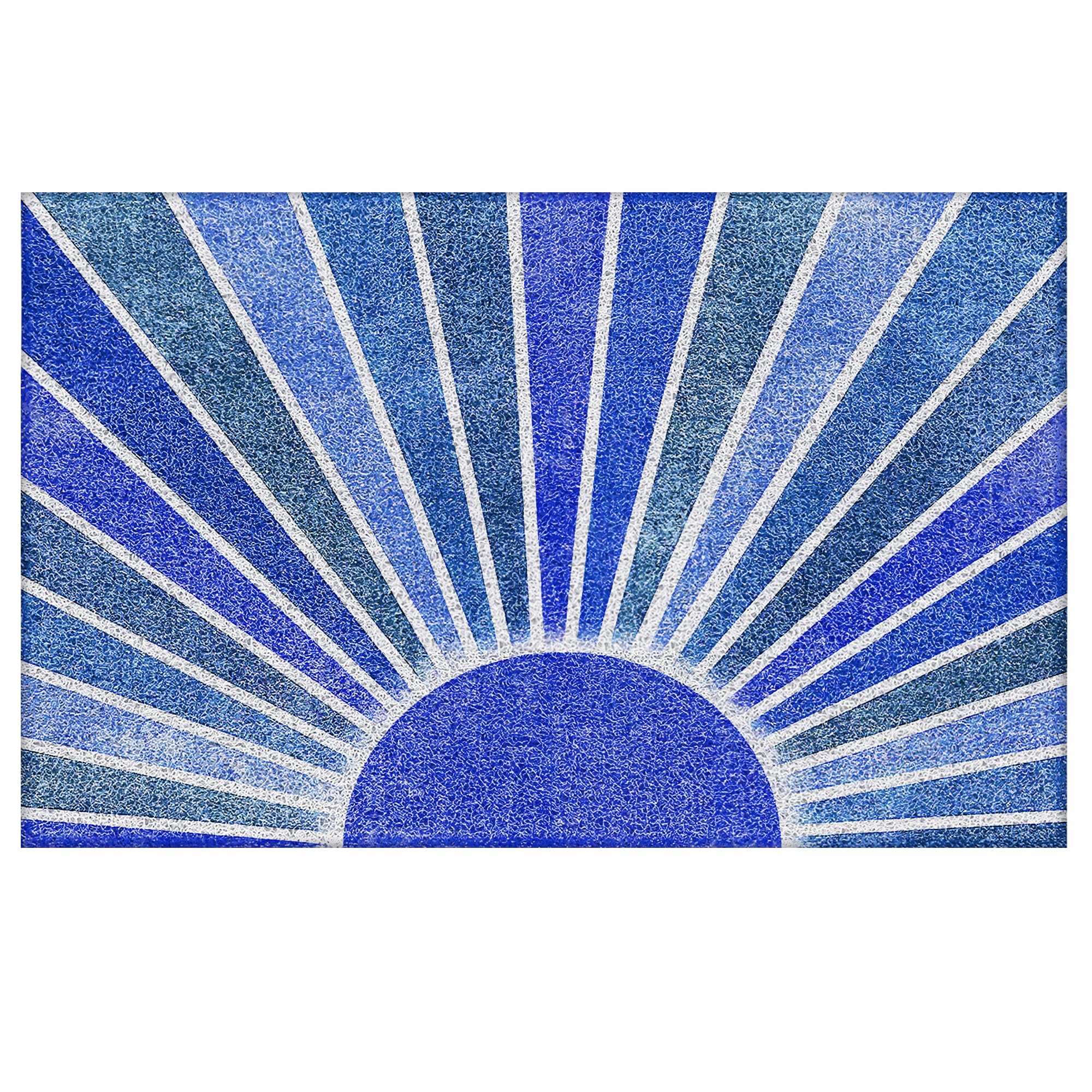 Supwhd Navy Blue Boho Door Mat, Navy Blue Outdoor Door Mat Doormat, Navy Blue Welcome Mat, Navy Blue Door Mats Doormat Outdoor I