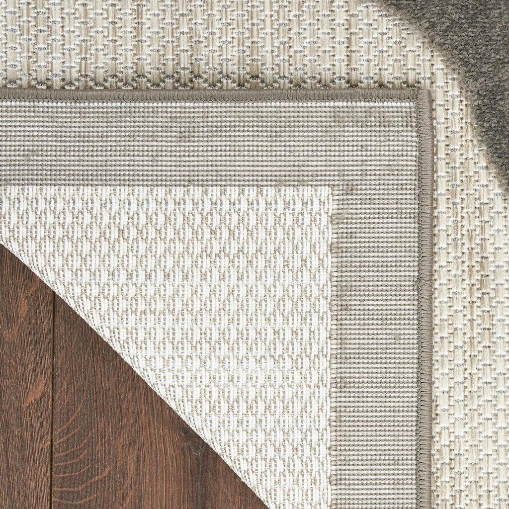 Nourison Aloha Outdoor Beige 2'3' X 12' Area Rug, Easy Cleaning, Non Shedding, Bed Room, Living Room, Dining Room, Deck, Backyard, Patio (2X12)