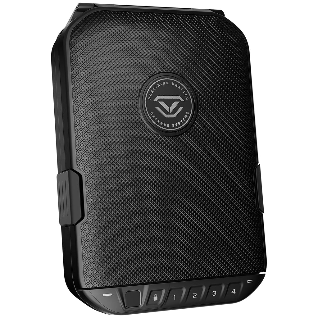 Vaultek Lifepod 20 Weatherproof Lockable Portable Case Secure Rugged Portable Handgun Safe With Biometric Scanner And Backlit Ke