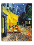 DECORARTS - Cafe Terrace At Night, Vincent Van Gogh Art Reproduction. Giclee Canvas Prints Wall Art for Home Decor 16x20, Depth 