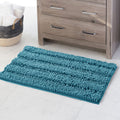 KGORGE Chenille Kitchen Rugs - Non-Slip Water Absorbent Floor Mats for Bathroom Toilet Shower Easy Wash Super Soft Quick Dry Are