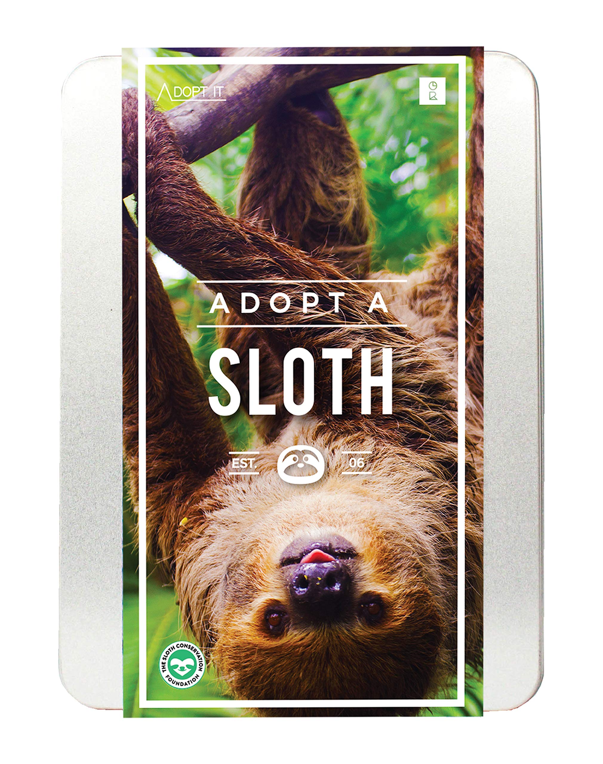 Gift Republic Sloth Adopt It, One Size, Multicolor