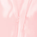 Luxury Satin Pillowcase For Hair - King Satin Pillowcase With Zipper, Pink (Pillowcase Set Of 2) - Blissford