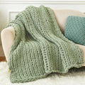 Admitrack Chunky Knit Blanket Throw, 100% Hand Knit Chenille Throw Blanket for Sofa & Home Decor, Soft and Cozy Knitted Throw Bl