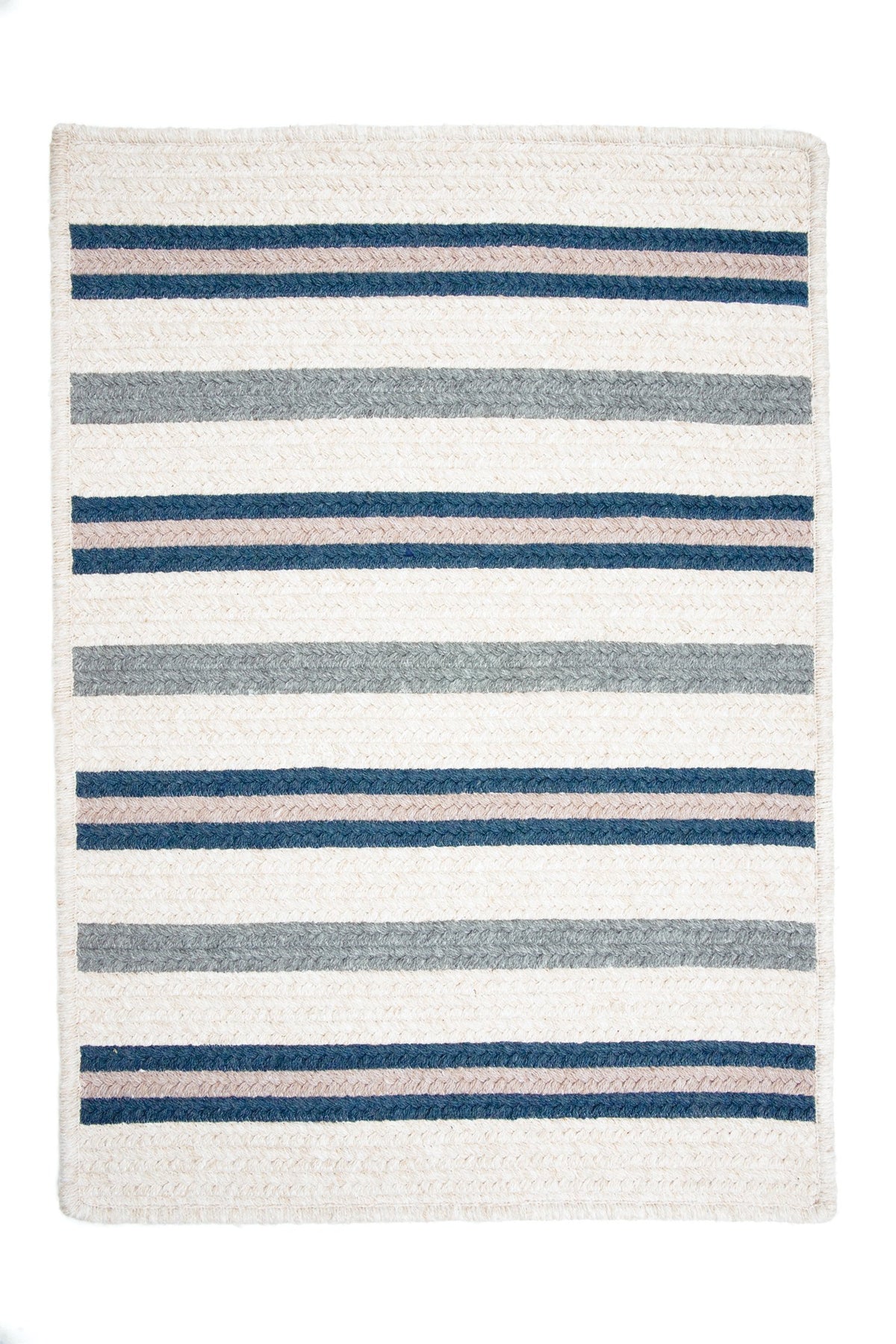 Allure Braided Rug, 3X5, Polo Blue