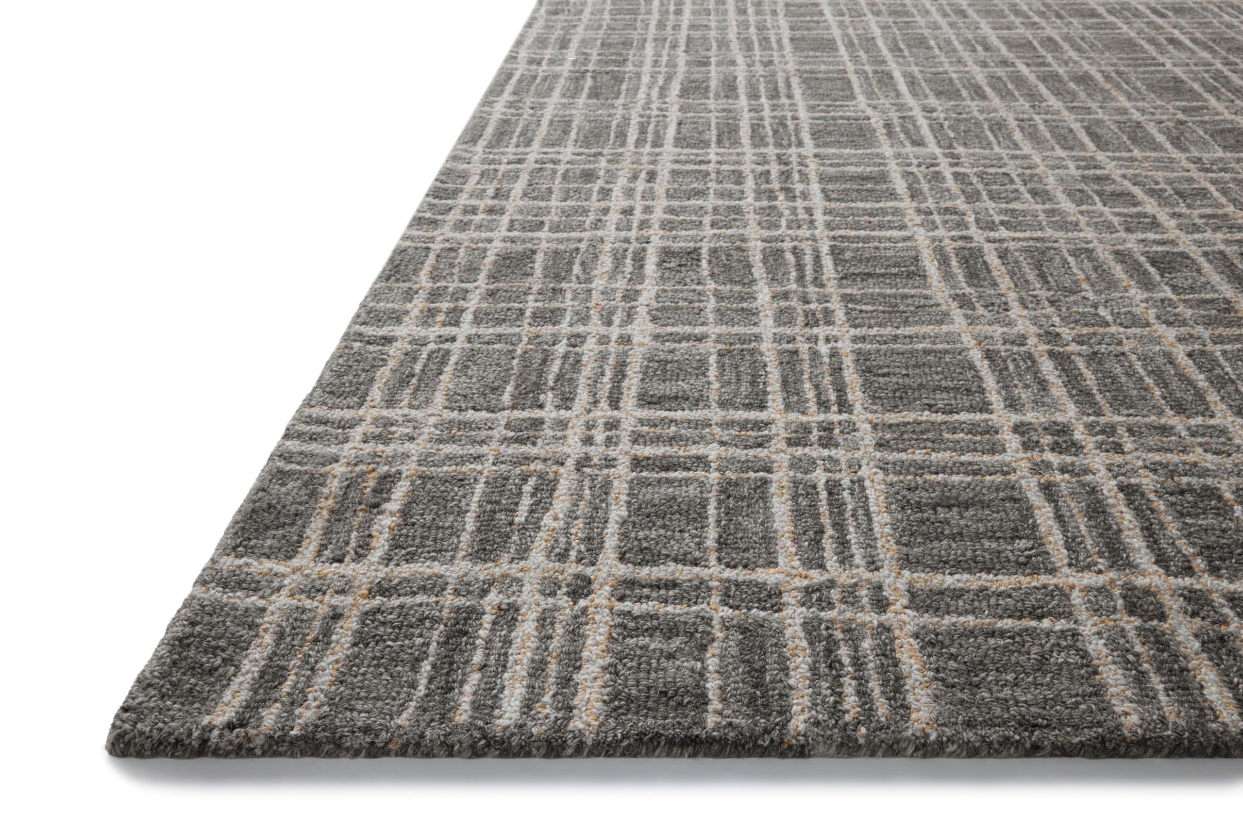 Loloi Chris Loves Julia X Polly Graphite/Pebble 2'-0'' X 5'-0'' Accent Rug