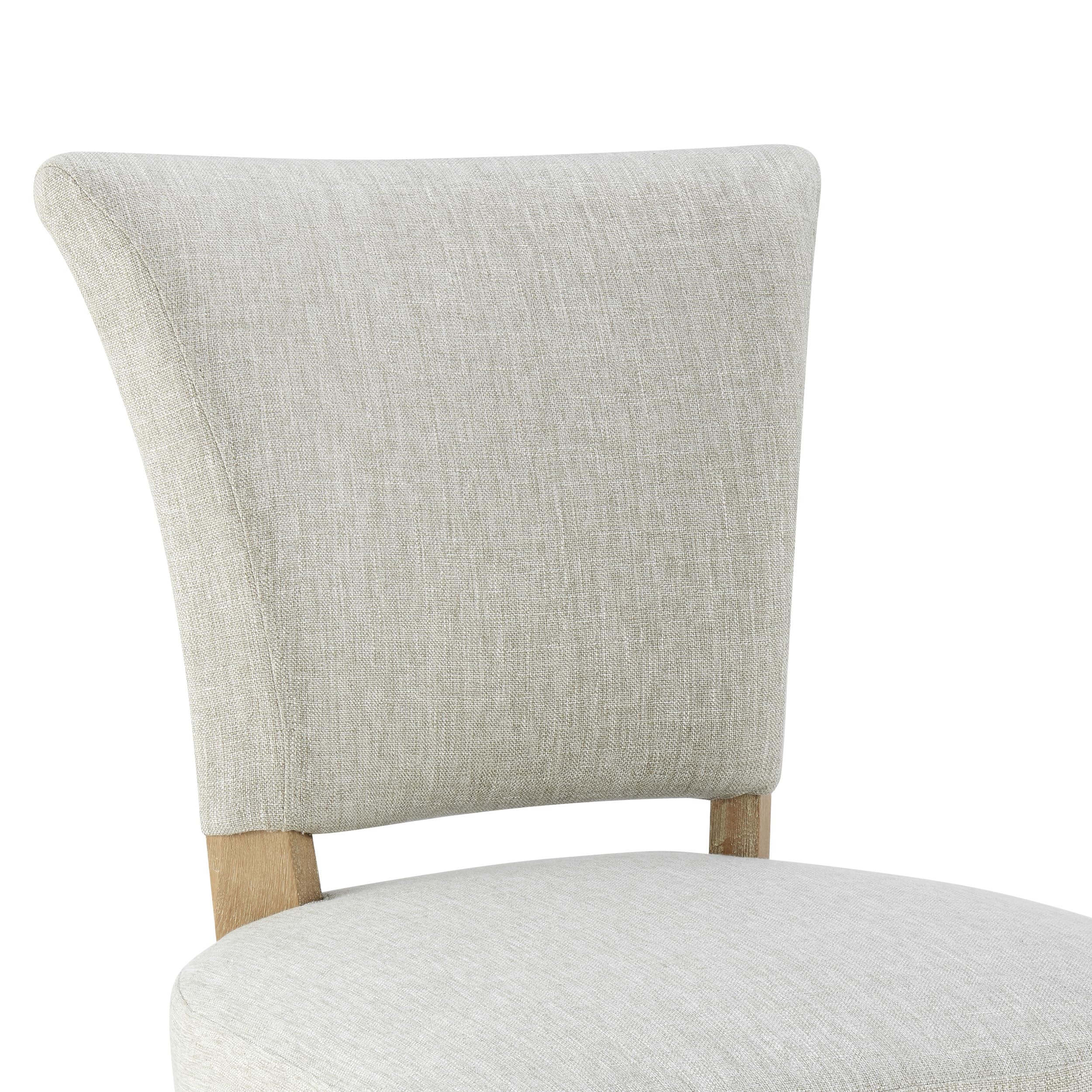 New Pacific Direct Austin Side Chair,Set Of 2 Furniture, Rice Beige