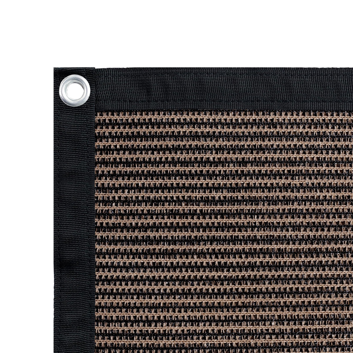 Shatex 90% Sun Shades For Patios 10X 10Ft Shade Fabric Sun Shade Cloth Taped Edge With Grommets Sun-Block Mesh Shade For Pergola