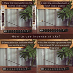 TRUMIRI Incense Sticks Combo Pack - Vanilla & Cinnamon - Natural
