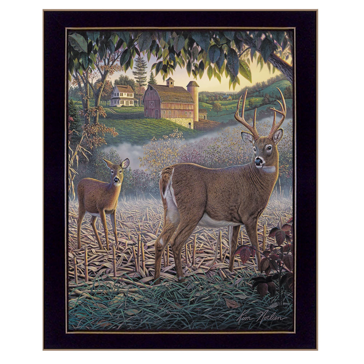 Field Of Dreams 1 Black Framed Print Wall Art