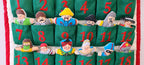 Nutcracker Advent Calendar By Pockets Of Learning | Interactive Christmas Holiday D  Cor | Embroidered Seasonal Soft Fabric Clot