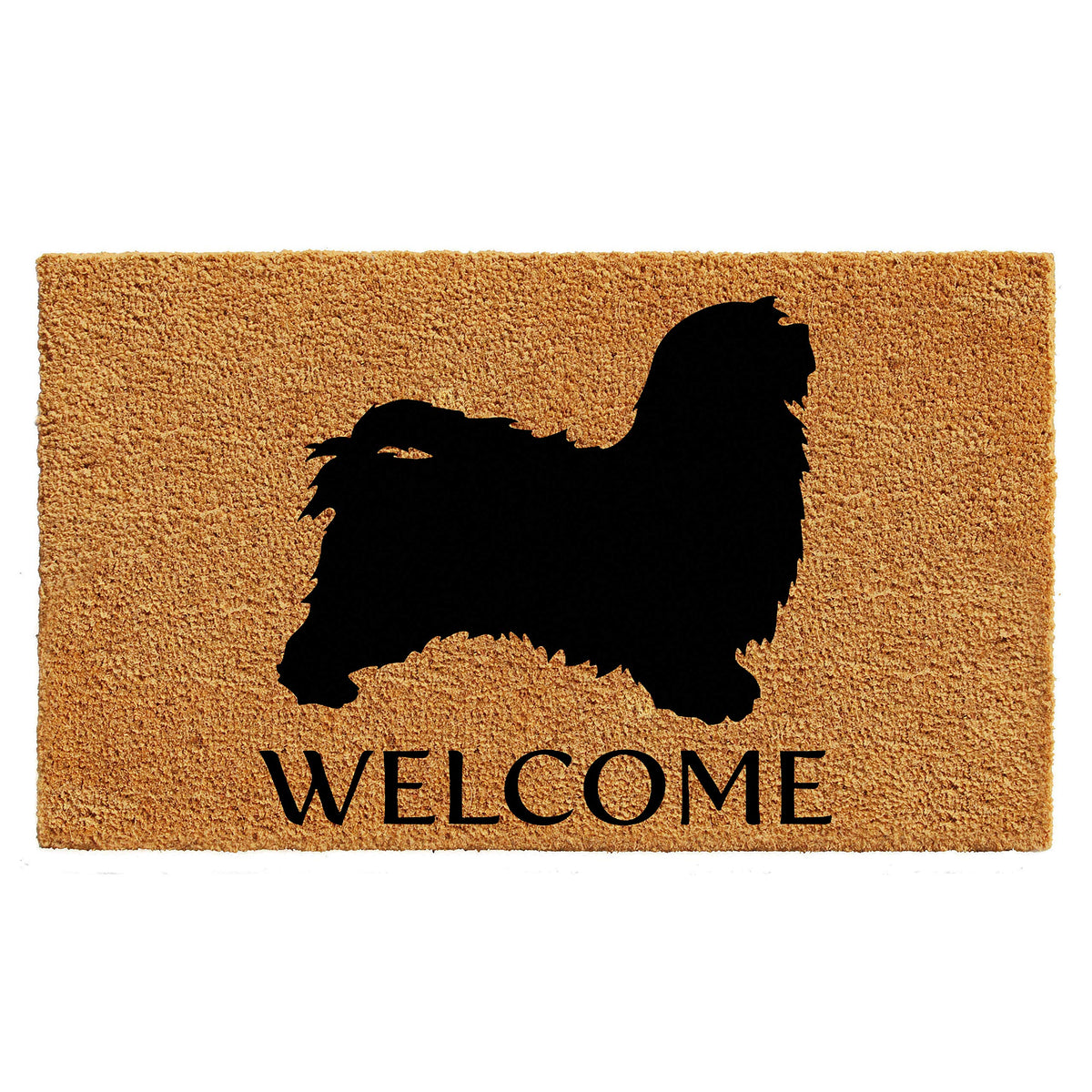 Calloway Mills Az105682436 Havanese Doormat, 24' X 36', Natural/Black