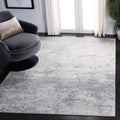 SAFAVIEH Brentwood Collection Area Rug - 10 x 13, Grey & Ivory, Modern Abstract Design, Non-Shedding & Easy Care, Ideal for Hi