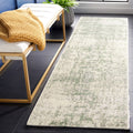 Safavieh Adirondack Collection Area Rug - 9 x 12, Sage & Ivory, Contemporary Design, Stain Resistant, Ideal for High Traffic A