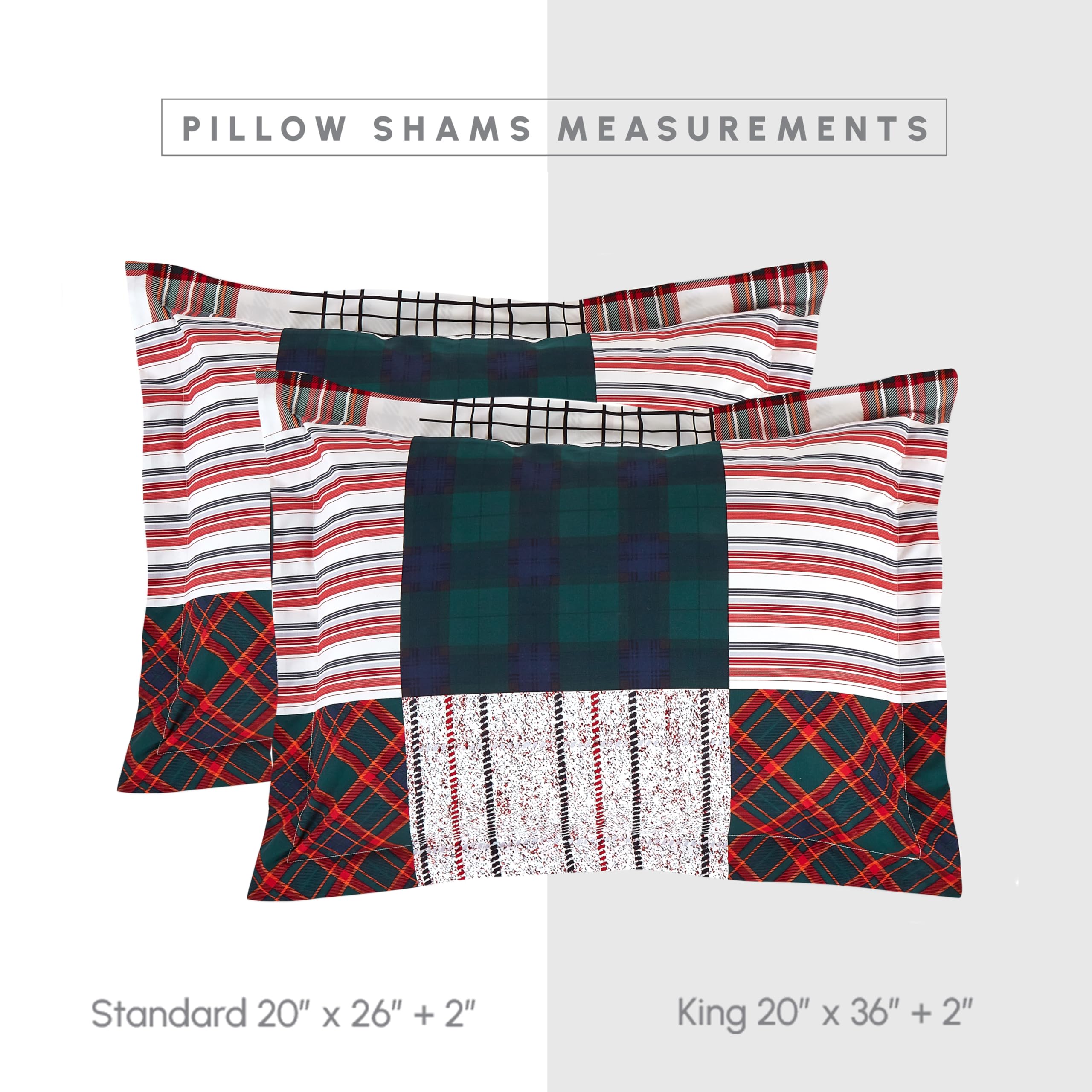 Elegant Comfort Silky Soft 8-Piece Cabin Lodge Bed-In-A-Bag Comforter Set, Includes 4Pc Smart Sheet Set, Comforter, Decorative Pillow, Matching Pillowcases And Shams - Twin/Twin Xl, Burgundy