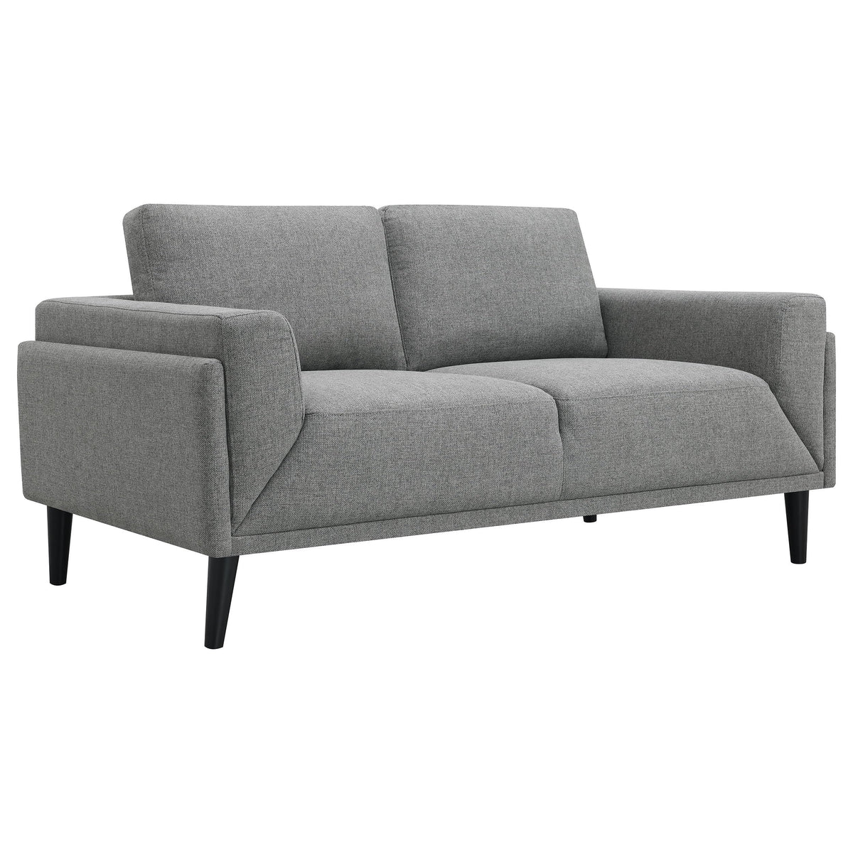 Coaster Home Furnishings Rilynn Upholstered Track Arms Loveseat Grey