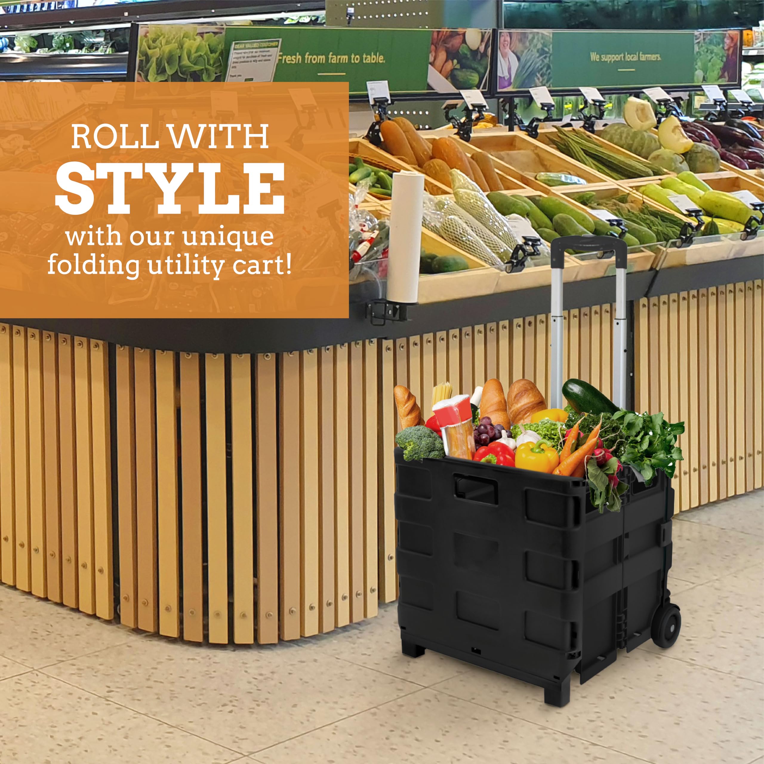 Inspired Living Utility Cart - Thumbnail 2