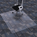 Futurhydro Desk Chair Mat For Flat To Low Pile Carpets, 45' X 53' Clear Office Home Floor Protector Mat, Transparent Mats For Office, Home And Gaming Floors (Rectangle)