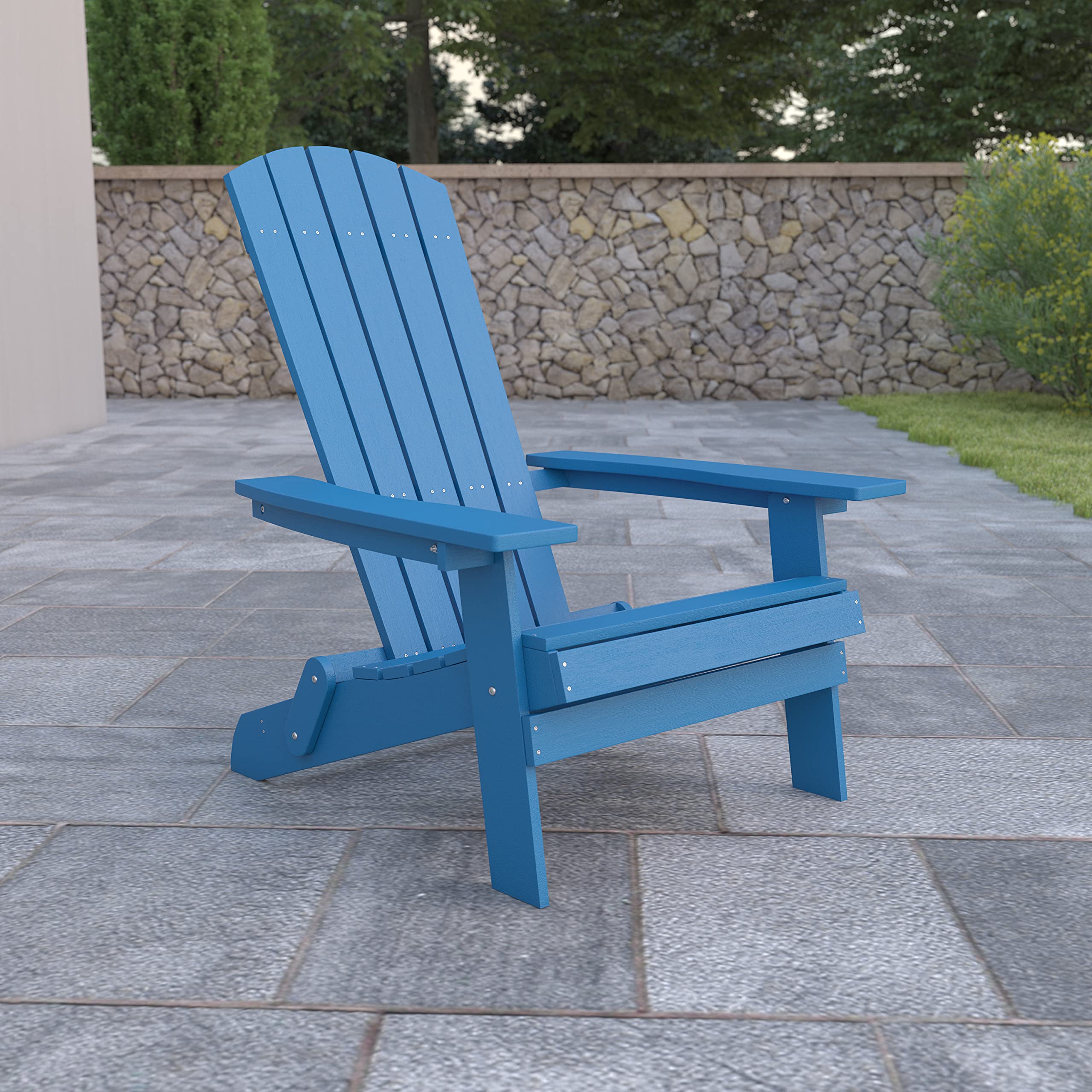 Flash Furniture Charlestown Adirondack Chair - Thumbnail 2