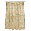 Zahari Home Sinatra Bathroom Shower Curtain Glamorous Bling Fabric Shower Curtain 72'X70', Champagne