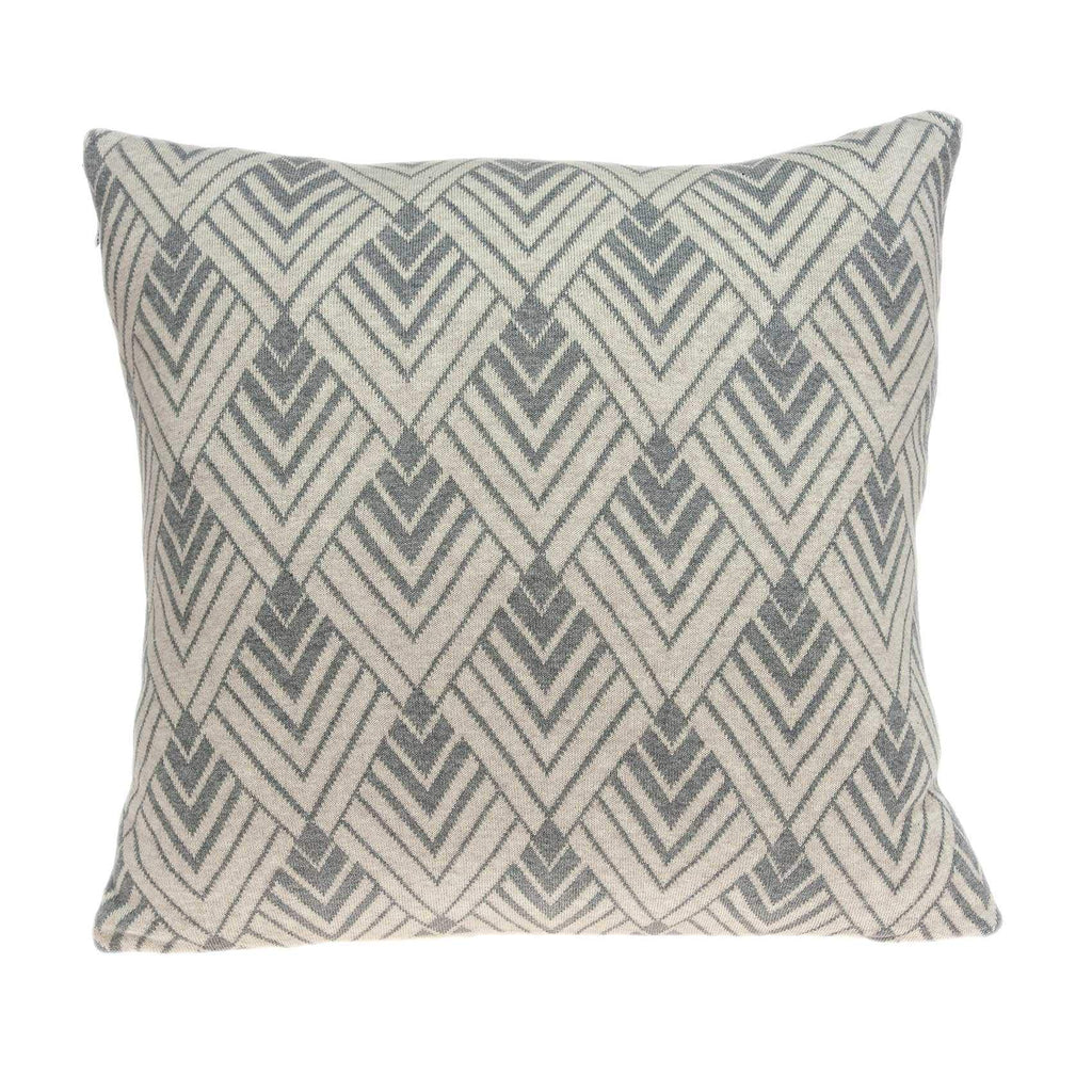 HomeRoots 95% Cotton, 5% Lurex Parkland Collection Kiani Transitional Tan Pillow Cover with Poly Insert