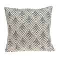 HomeRoots 95% Cotton, 5% Lurex Parkland Collection Kiani Transitional Tan Pillow Cover with Poly Insert