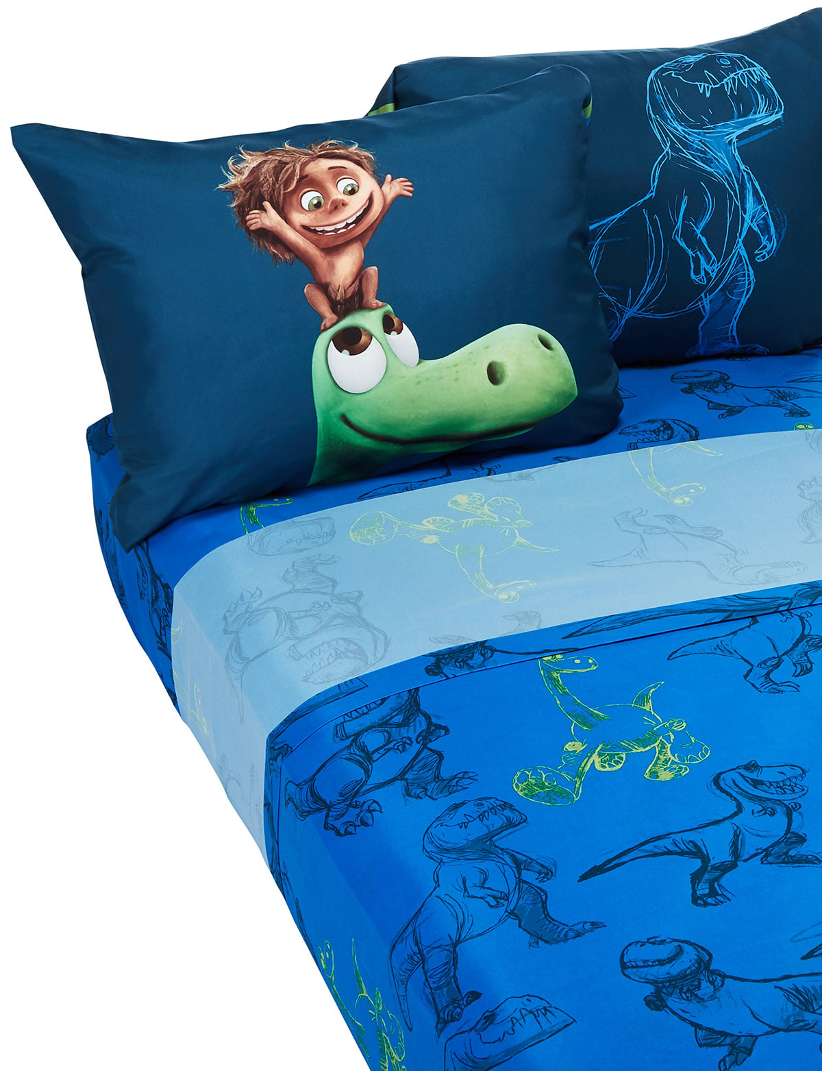 Disneypixar Good Dinosaur Carnivore 4 Piece Full Sheet Set