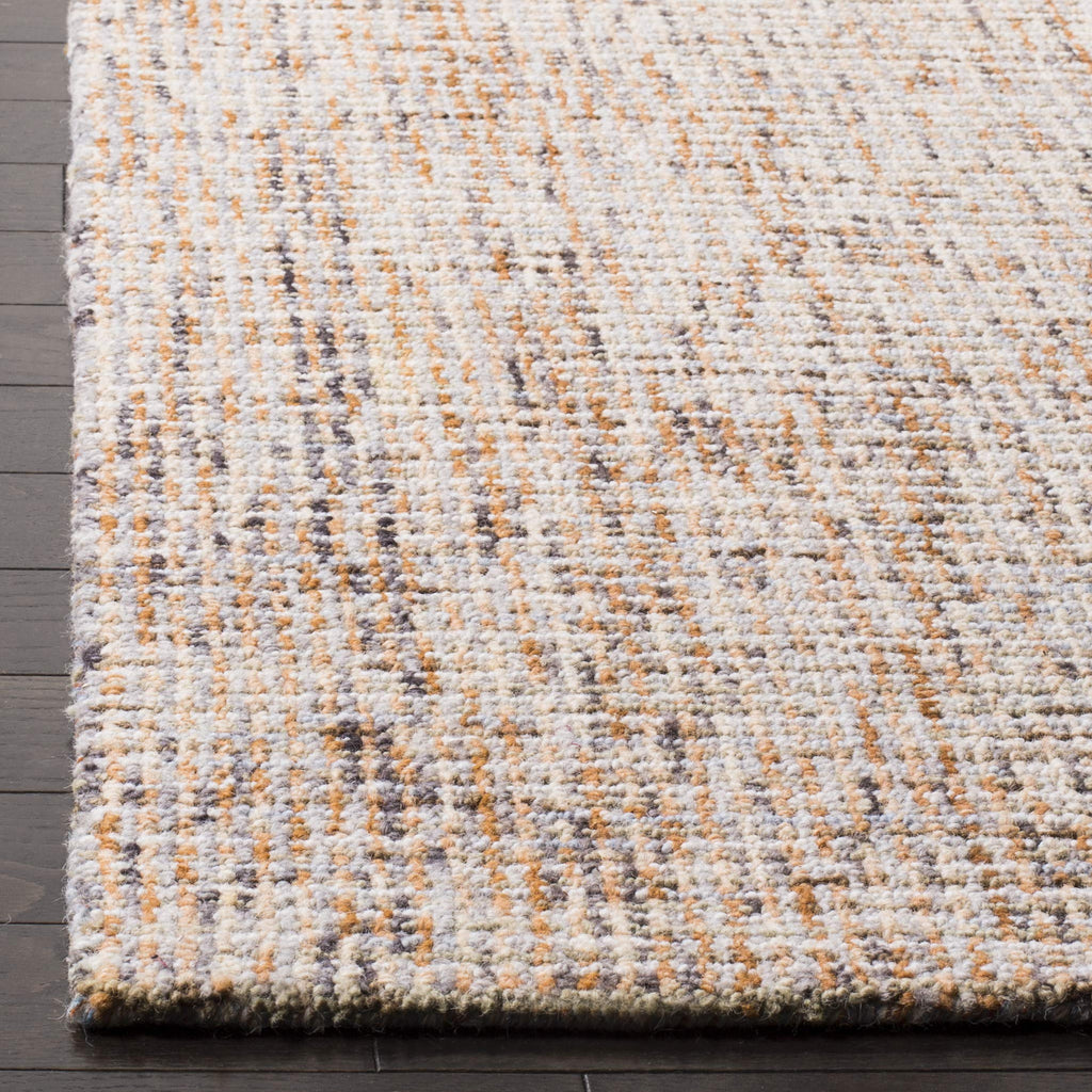 Safavieh Abstract Collection Accent Rug - 3' X 5', Gold & Blue, Handmade Wool, Ideal For High Traffic Areas In Entryway, Living