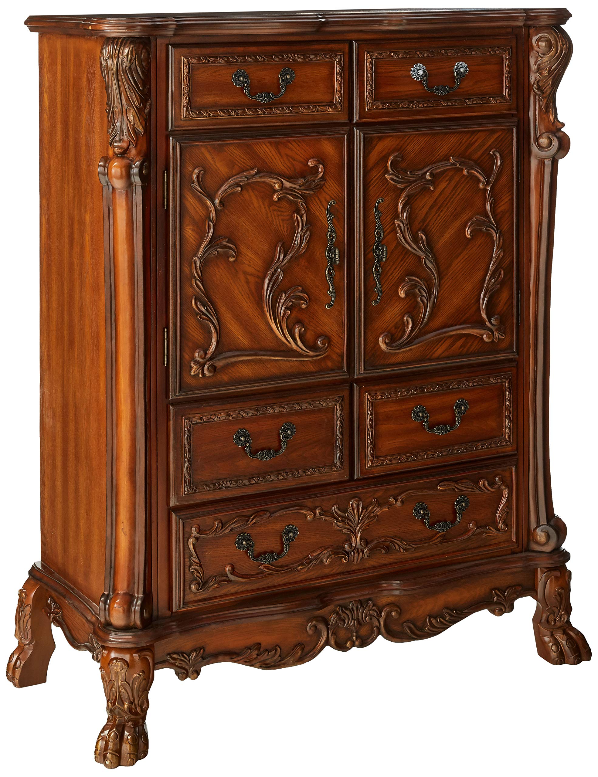 Acme Dresden Chest  12146  Cherry Oak