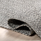 Nuloom Wynn Braided Indoor/Outdoor Runner Rug, 2' 6'' X 10', Light Grey/Salt And Pepper