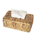 Vintiquewise Water Hyacinth Wicker Tissue Box Cover (Rectangle)