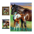 3D LiveLife Lenticular Wall Art Prints - Mare & Foal from Deluxebase. Unframed 3D Horse Poster. Perfect wall decor. Original art