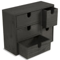 Brightmaison Bgt Capri Desk Organizer For Office Supplies, Sewing Kit & Jewelry Box, Decorative - Small Wooden Box Diy Project B