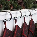 Haute Decor The Original Mantleclip - 4 Pack (Oil-Rubbed Bronze) - Hang Christmas Stockings Safely And Securely From Mantels Up