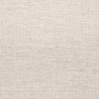 HomeRoots 42' Cream and Wood Brown Linen Arm Chair