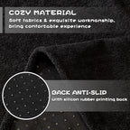 Mysky Home Black Couch Covers For Sectional Sofa, Couch Covers Couch Covers For Dogs Washable Couch Cover Blanket, Non Slip Sofa Slipcovers, Super Soft Sofa Towel For Kids, Pets, 91' X 118'