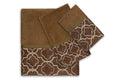 Popular Bath Bath Towels, Spindle Collection, 3-Piece Set, Gold