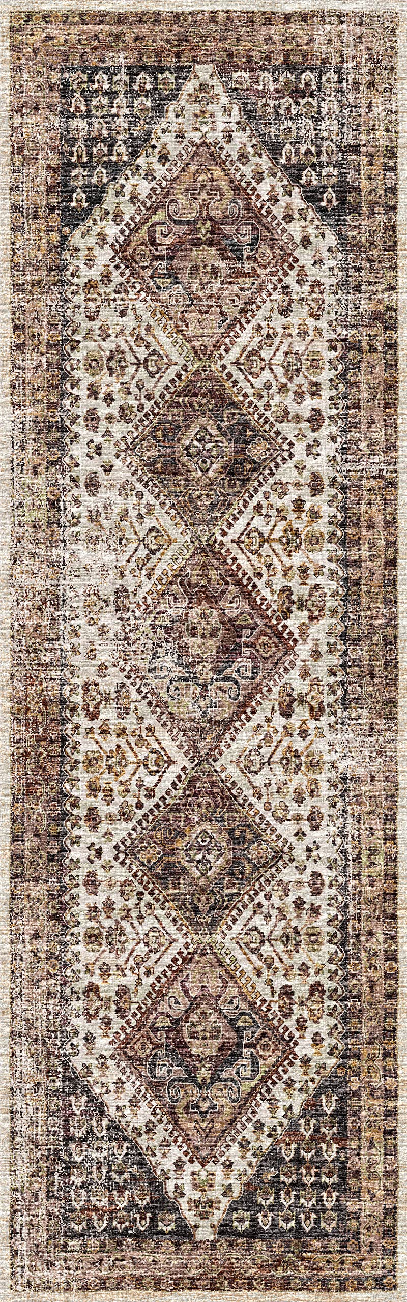 Dalyn Rugs Jericho Jc9 Putty 2'6&quot; X 10' Rectangle Soft Runner Rug, Easy Clean, Non Shedding, Bedroom, Entry, Living Room, Dining Room, Kitchen Rug