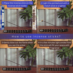 Trumiri Incense Sticks - Combo Pack Of 35 Insence-Sticks - 15 Nag Champa + 20 Palo Santo - Insenses - Insents - Incents - Inscen