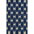 Momeni Leiden Wool Area Rug, Navy, 9 X 12