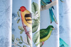 Maison D' Hermine Curtains 100% Cotton (50''X96'') One Panel Easy Hanging With A Rod Pocket & Loop, For Kitchen, Offices Drapes,