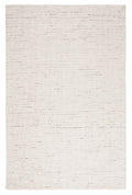 Safavieh Abstract Collection Accent Rug - 2' x 3', Ivory & Brown, Handmade Wool, Ideal for High Traffic Areas in Entryway, Livin