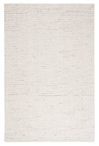 Safavieh Abstract Collection Accent Rug - 2' x 3', Ivory & Brown, Handmade Wool, Ideal for High Traffic Areas in Entryway, Livin