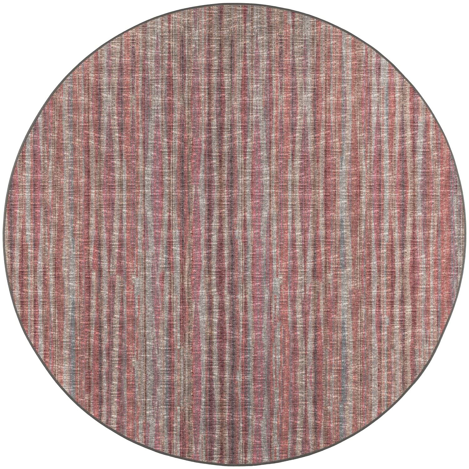 Amador Aa1 Pink Transitional Rug Round 10' X 10'